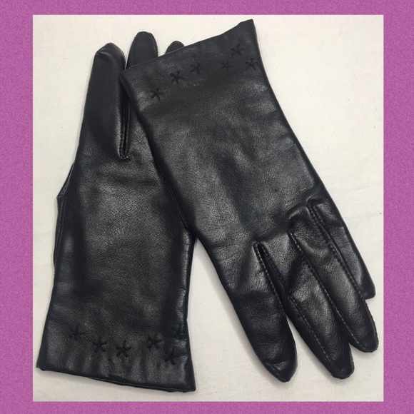 Vintage non leather (vinyl) “driving gloves” Size M - Picture 6 of 6
